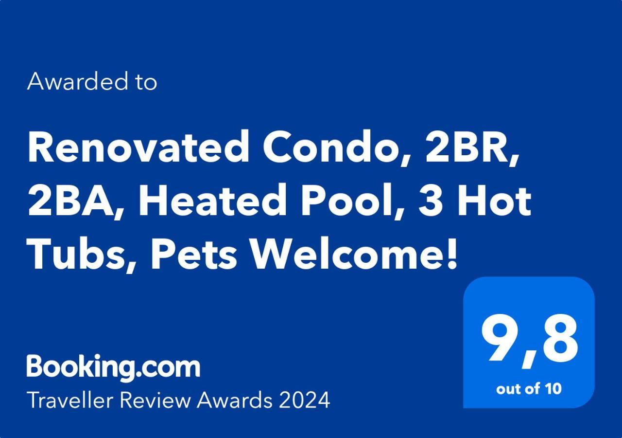 Renovated Condo, 2Br, 2Ba, Heated Pool, 3 Hot Tubs, Pets Welcome! Canmore Exteriör bild
